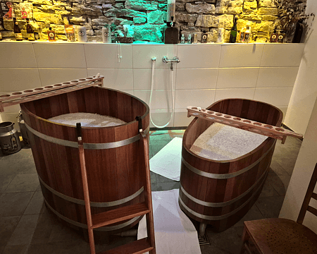 Bierbad für zwei im Kleinen Amtshotel
