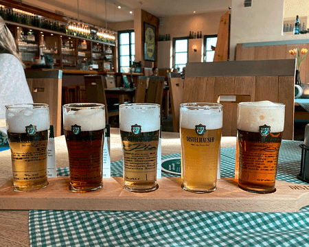 Bierprobe Distelhäuser Brauerei