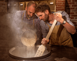 Braukurs in der Hachenburger Brau-Werkstatt