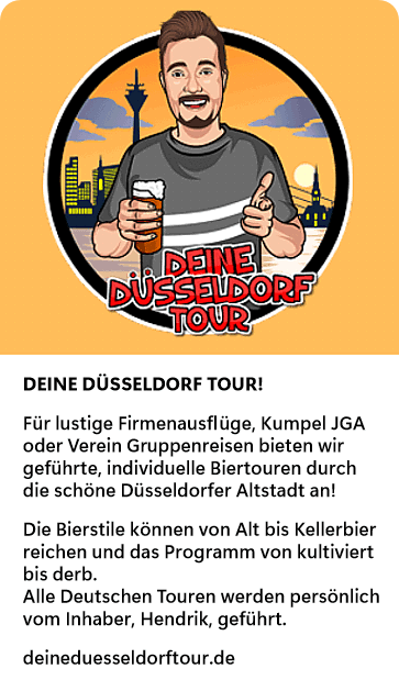 Geführte JGA Biertour Düsseldorf